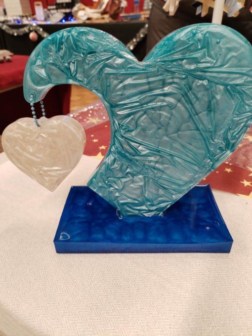Coeur sur socle
