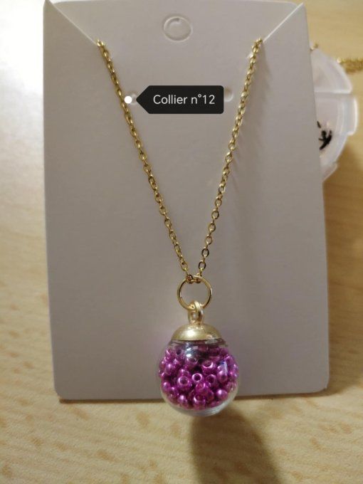 collier boule