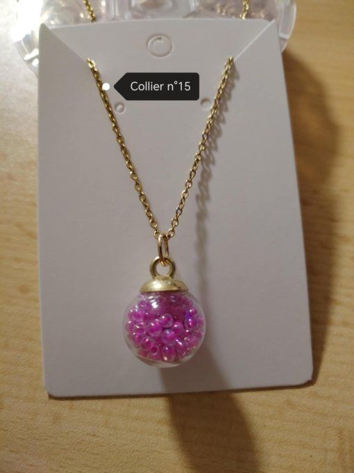 collier boule