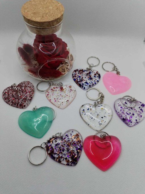 porte clés coeur