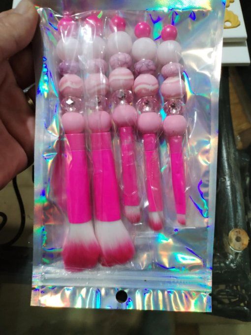 lot de pinceaux a maquillage