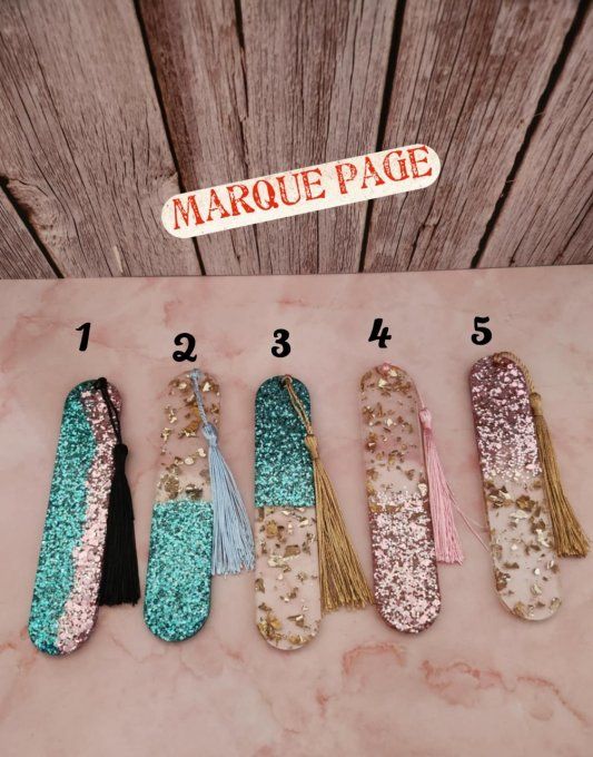Marque page arrondi 